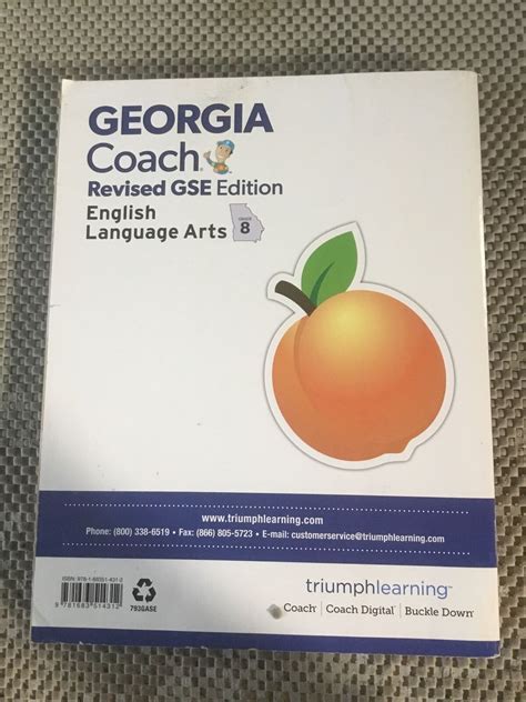 Fixed price. . Georgia coach revised gse edition ela answer key